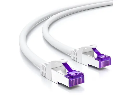Netzwerkkabel Weiß von deleyCON