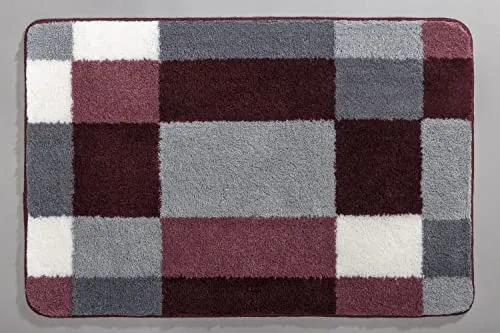 Kleine Wolke Badematte Edge Beere 70x120 cm