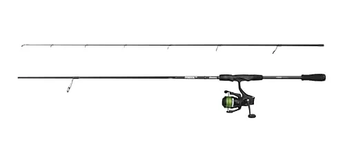 Abu Garcia Max SX Spinning Combo |Flusswasserangler Angelrute & Rolle Hecht Barsch & Zander | Starkes Leichtgewicht & Vielseitig | Schwarze 1.83m Moderat schnelle Rute | 2500er Rolle