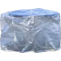 Acamp Schutzhülle cappa promo Transparent für runde Tische bis Ø 125 cm