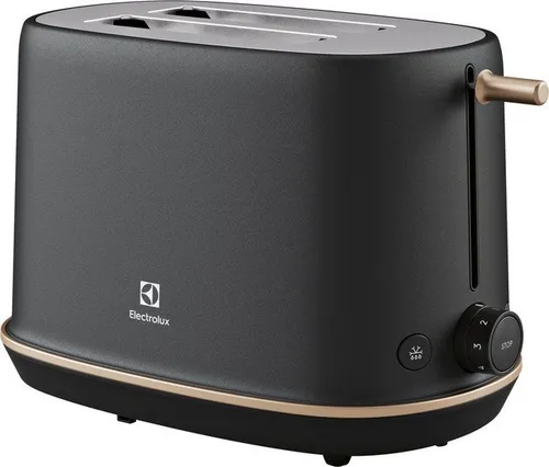 Electrolux Explore 7 E7T1-6BP - Toaster mit 7 Bräunungsstufen, inklusive Auftau- und Aufwärmfunktion für perfektes Toasten und frische Brötchen