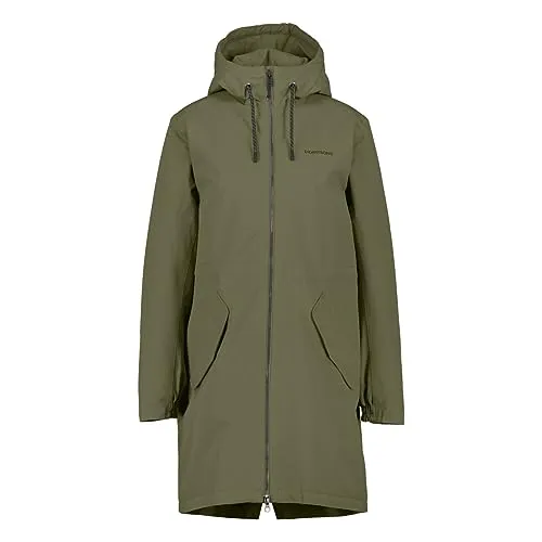 Didriksons Marta-Lisa Parka 2-38 - Funktionsjacke, wasserdicht und wärmeisolierend, ideal für kalte Tage mit verstellbarer Kapuze und Bund für perfekten Sitz.