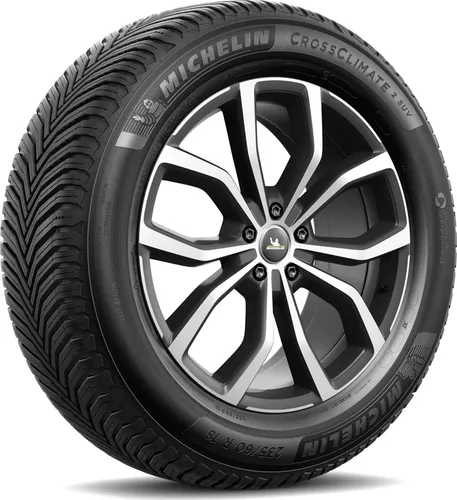 MICHELIN CROSSCLIMATE 2 SUV VOL XL 3PMSF - Autoreifen für SUVs, bietet hervorragenden Grip auf nassen Straßen und Schnee dank EverGrip-Technologie und ist besonders langlebig für hohe Sicherheit.