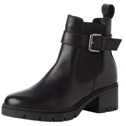Tamaris Chelsea Boot 1-25447-43 003 - Wanderschuhe mit 5,5 cm Blockabsatz, ideal für stilvolle Outdoor-Abenteuer und bequemes Tragen den ganzen Tag.