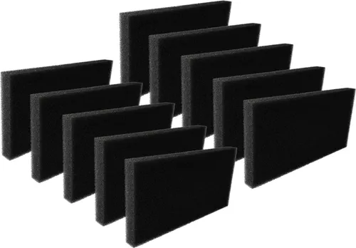vhbw 10x Schaumfilter kompatibel mit Gorenje DIE82I/G, DS92ILS, DS93ILS/I, DIE92I/G, DP1E82I/G, DS94ILS/I, HDGE80H, HDGE90H Wäschetrockner