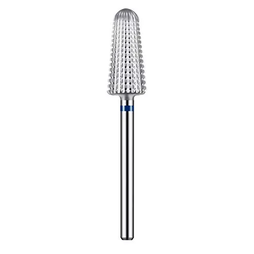 JCMASTER Nagelfräser Bit Premium, 2,35mm, Hartmetall, Longlife, Aufsatz Gelnägel, Acryl Maniküre, Pediküre, Hornhaut, Medium Stärke, MCA652M SERIES