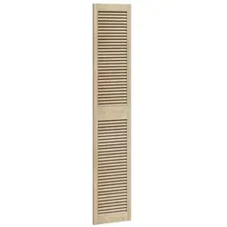 vidaXL Schranktür 4er Set aus massivem Kiefernholz - Elegante Schranktüren im minimalistischen Design, gefertigt aus hochwertigem Kiefernholz. Ideal für stilvolle und funktionale Stauraumlösungen in Wohn- und Schlafzimmer.