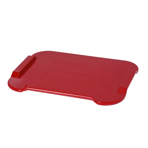 ORNAMIN Essbrettchen mit Stop-Trick 900 in rot von Ornamin
