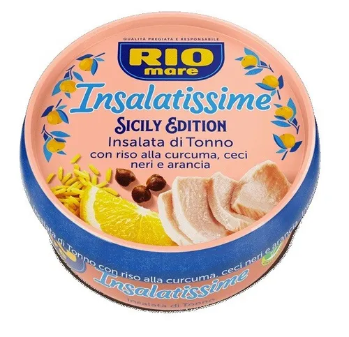 Rio Mare Insalatissime Sicily Edition mit Kurkuma Reis 220g