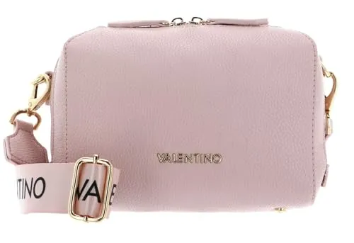 Valentino Umhängetasche Pattie 52901G cipria - Elegante Handtasche mit 2-Wege-Reißverschluss, abnehmbaren Schulterriemen und praktischen Fächern für optimalen Stauraum.