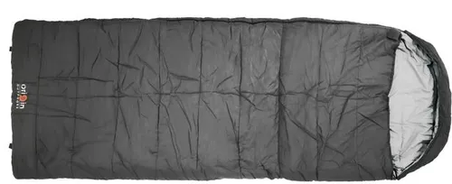 Produktbild Origin Outdoors Cosy Deckenschlafsack mit Kopfteil, anthrazit, 220x80cm, rechts