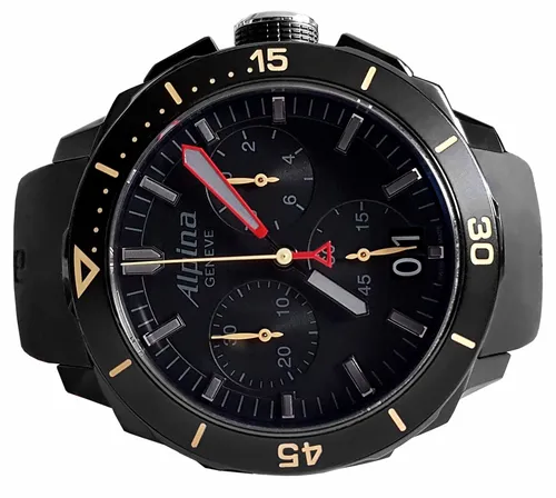 ALPINA Herrenuhr Quarz Chronograph AL-372LBBGGR4FBV6 von Alpina