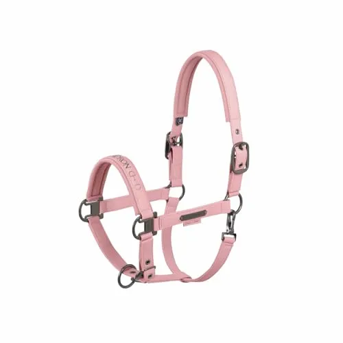 Eskadron Halfter Faux Leather Double Pin Soft Rouge Platinum 2025, Größe: W - Reiten - Hochwertiges Halfter mit schicker Faux Leather-Oberfläche und weicher Softshell-Polsterung für optimalen Komfort und Anpassungsfähigkeit.