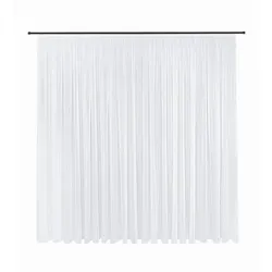 Gerster Gardine Martina, halbtransparentes Voile - Gardinen mit Smokband, Pflegeleicht und geräuschdämpfend – ideal für stilvolle Raumgestaltung mit Lichtmilderung.