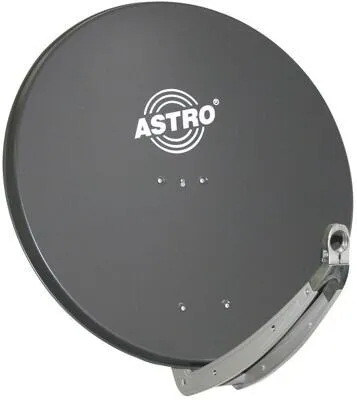 ASTRO ASP 85 A Offset Parabolantenne 85cm - SAT-Antenne mit einfacher Montage, korrosionssicherem Aluminium-Reflektor und verzinktem Stahl-Rückenteil für optimale Signalqualität.