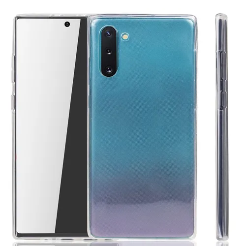 Handyhülle für Samsung Galaxy Note 10 Schutzcase Backcover Bumper Transparent