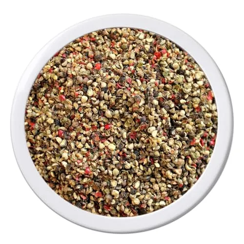PEnandiTRA® - Pfeffer bunt GESCHROTET - 100 g - bunter Pfeffer geschrotet - Gewürz - Gewürzmischung - VEGAN