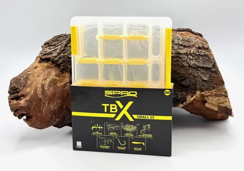 Spro TBX Tackle Box S25 Small Clear 17,5cmx12,5cmx2,5cm Angelbox Box DER ANGLER