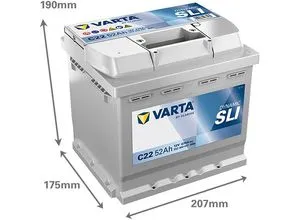 VARTA C22 Blue Dynamic Autobatterie 52Ah 470A