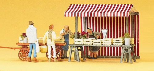 Preiser 10053 H0 Obst- und Gemüsestände