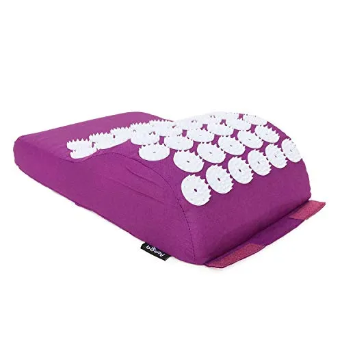 VITAL Akupressur-Kissen in Aubergine - Massagegerät für entspannende Akupressur zu Hause, ideal bei Stress und Verspannungen. Erleben Sie wohltuende Regeneration und tiefenentspannende Wirkung.