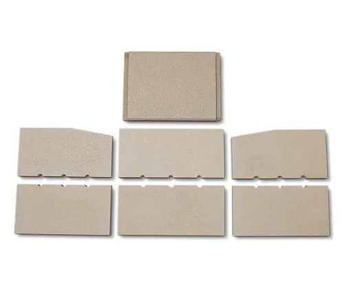 Feuerraumauskleidung für Fireplace Solferino Kaminofen - Sonstiges Kaminzubehör, passgenau aus Vermiculite für optimale Wärmeisolierung und einfaches Einbauen, ideal für eine effiziente Nutzung Ihres Kaminofens.