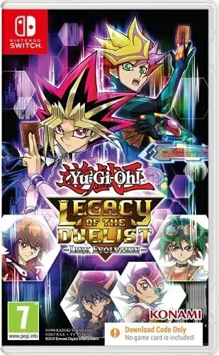 Yu-Gi-Oh! Legacy of the Duelist: Link Evolution - Nintendo Switch - Strategisches Kartenspiel für die Nintendo Switch, bietet umfangreiche Deck-Anpassungen und spannende Duelle für Yu-Gi-Oh!-Fans.