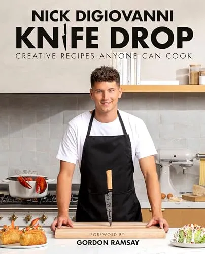 Knife Drop von Nick DiGiovanni - Kreative Rezepte für jeden - Buch über kreative Rezepte, ideal für Kochbegeisterte und Einsteiger. Erlebe die Freude am Kochen mit einfachen Anleitungen und leckeren Ideen.