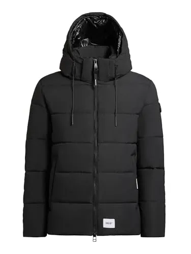 KHUJO Loga2-YM Herren Winterjacke - Funktionsjacke mit abnehmbarer Kapuze und Rucksackträgern, ideal für kalte und nasse Wintertage. Wasserabweisend und winddicht für optimalen Schutz im Freien.