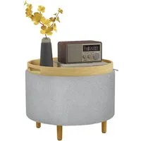 HOMCOM Sitzhocker Ottomane mit Stauraum von HOMCOM