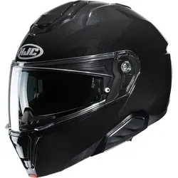 HJC Modularer Motorradhelm I91, Schwarzes Metall XS - Motorradhelm mit leichter Polycarbonatschale und dynamischem Solarbildschirm, ideal für Komfort und Sicherheit auf jeder Fahrt. ECE 22-06 zugelassen.