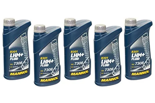 Hydraulikflüssigkeit Servoöl MANNOL LHM+ Fluid 5 Liter
