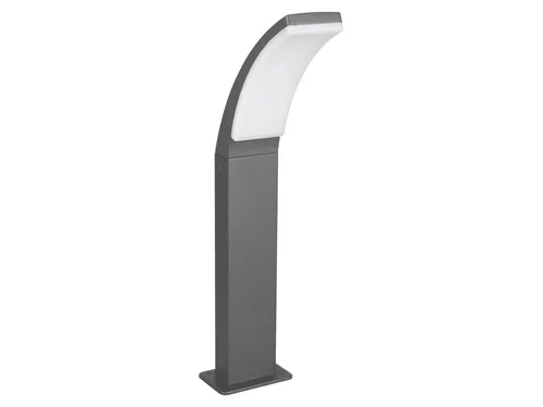 LED Außenstehlampe, Aluminium, anthrazit, H 60 cm - 1650 Lumen - Lampen, stilvolle Außenstehlampe aus robustem Druckguss-Aluminium mit 1650 Lumen für optimale Ausleuchtung von Wegen und Terrassen, wartungsarm mit 30.000 Stunden Lebensdauer.