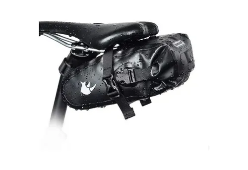 LuxusKollektion Satteltasche Fahrrad Wasserdicht 13L Schwarz