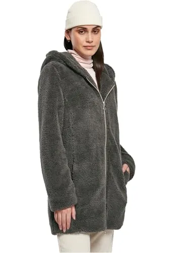 Urban Classics Damen Sherpa Jacke, Braun, XL - Modische Sherpa Jacke für Damen, bietet hohen Tragekomfort und ist ideal für den urbanen Alltag. Robuste Qualität für vielseitige Outfits.