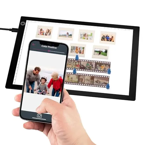 Ultradünner Diascanner 30,5 x 22,7 cm mit LED-Beleuchtung