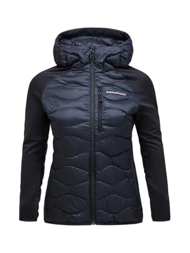 Produktbild Peak Performance Damen Helium Down Hybrid Hoodie Jacke, black, S