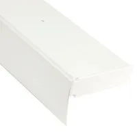 Produktbild Bestlivings 210 cm Vorhangschiene mit Blende 3 Lauf Weiß / 1 x 120 cm & 1 x 90 cm