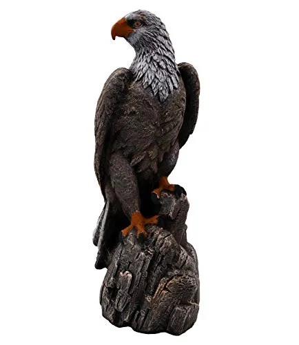Gartenfigur Mächtiger Adler, H. 50 cm, 14 kg von gartendekoparadies