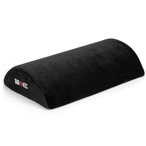 Duronic FT05 Ergonomische Fußstütze für Schreibtisch - Ergonomische Fußstütze mit gebogenem Design für optimalen Komfort. Die strukturierte Unterseite sorgt für Stabilität und entlastet Füße und Beine, ideal für Büro und Homeoffice.