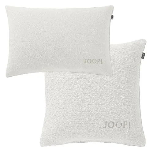 Joop! Kissenhülle J! Touch, Creme-Champagner, 40x40 cm von JOOP!