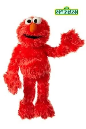 LIVING PUPPETS HANDPUPPE ELMO SESAMSTRASSE SE107 - Handpuppe Elmo aus der Sesamstraße, ideal für kreatives Spiel und Puppentheater, fördert die Fantasie bei Kindern.