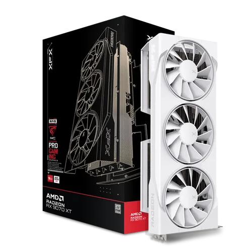 XFX Radeon RX 9070XT SWIFT Gaming 16GB White von XFX