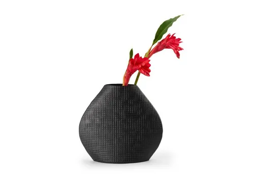 Philippi Outback Vase L in schwarz von Philippi