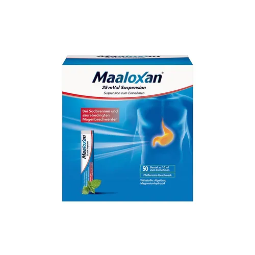 Maaloxan 25 mVal 50X10 ml
