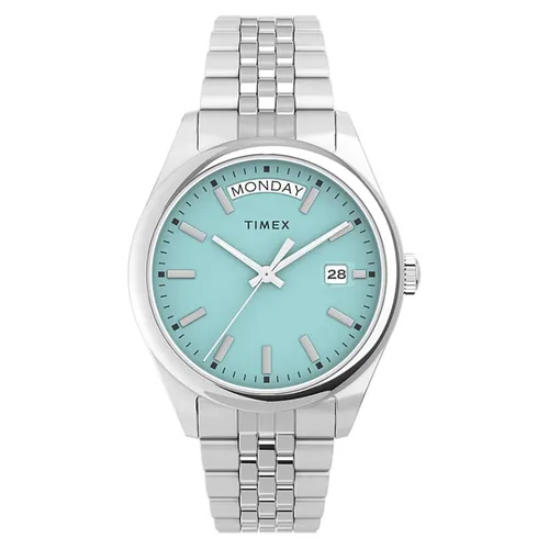 Timex Damen Analog Armbanduhr Legacy - Elegante Armbanduhr für Damen mit Kalenderfunktion und leuchtenden Zeigern. Ideal als Geschenk, wasserdicht bis 5 bar und in schöner Geschenkbox mit 2 Jahren Garantie.