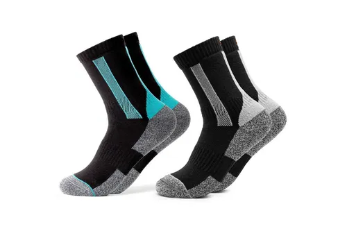 OCCULTO Wandersocken Damen Wandersocken 2er Pack (Modell: Gerlinde) (2-Paar)
