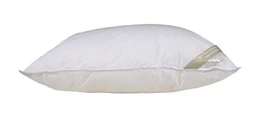 Hofmann Canada Kopfkissen 70x90 cm - Kissen mit 15% Daunen, ideal für erholsamen Schlaf. Weich und stützend, waschbar bis 60°, trocknergeeignet und allergikerfreundlich.