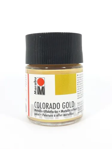Marabu Colorado Gold Acrylfarbe 50ml 784 Metallic Gold verschiedene Farben