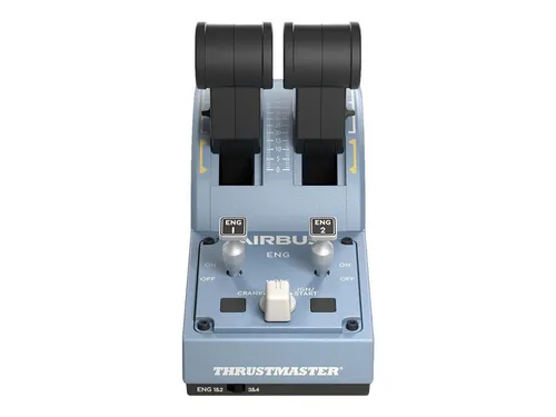 Thrustmaster TCA Quadrant Airbus Edition - Ergonomische Airbus Replica Throttle Quadrant für PC, präzise Steuerung mit 16 Action-Buttons und magnetischer Sensortechnologie